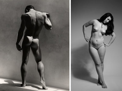 Dibujo de cuerpo humano desnudo