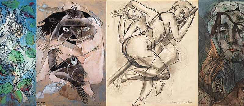 Composición surrealista al estilo Francis Picabia